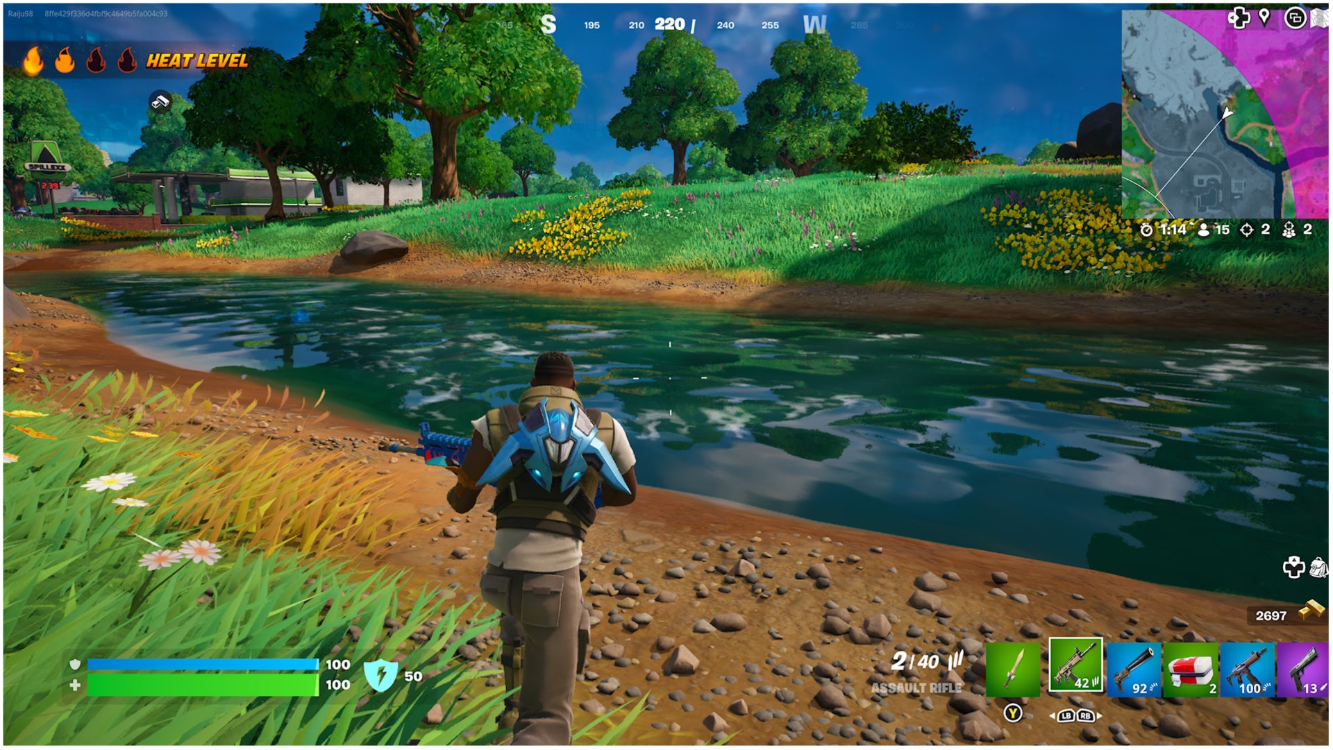 How to raise your Heat Level in Fortnite